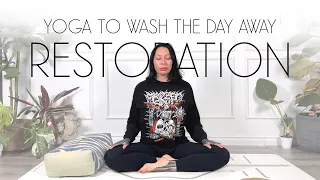 19 Min Restorative Yoga for Overwhelm - A Hug For The Soul After A Long Day