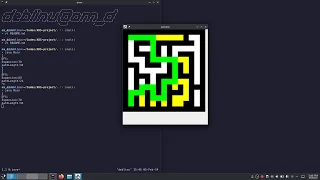 Maze solver in java using DFS and BFS
