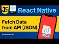 React Native Tutorial Fetch Data from API
