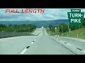 Pennsylvania Turnpike westbound FULL LENGTH