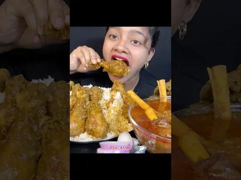 Spicy Chicken Curry,Mutton Curry,Chicken Liver Masala Eating ππ #mukbang #eatingshow