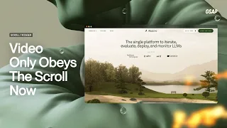 ScrollTrigger Hijacked My Playback Now It Plays on Scroll