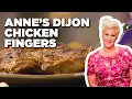 Anne Burrell s Dijon Saltine Chicken Fingers Secrets of a Restaurant Chef Food Network