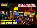 Cinemark Monroeville Mall XD Monroeville PA January 2026 arcade tour new 4K full walkthrough