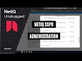 NetIQ Self Service Password Reset SSPR Administration