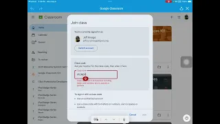 Google Classroom - Join a Class in ClassLink