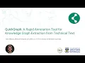 Quick Graph A Rapid Annotation Tool for Knowledge Graph Extraction from Technical Text