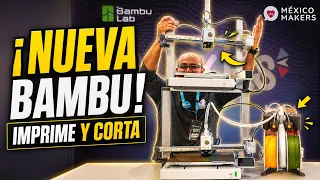 Probé la nueva Bambu Lab A2L antes que nadie: imprime ENORME y también corta @BambuLab