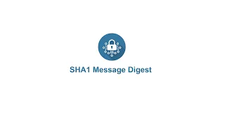Cryptography - SHA1 message digest