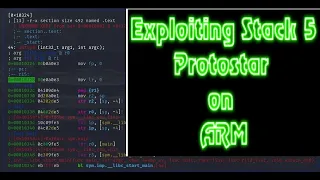 Exploiting Stack 5 from Protostar on ARM Azeria-Labs