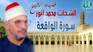 Al Shikh Al Shahat Anwar Al Waqe A الشيخ الشحات محمد انور سورة الواقعة 
