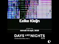 Eelke Kleijn - 20-Oct-2025 DAYS like NIGHTS 414 Stereo Montréal, Part 3