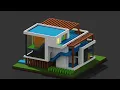 Generating random modern houses with rewrite rules MarkovJunior