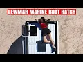 Installing A HIGH QUALITY Skylight Boat Hatch On My Camper Van Build