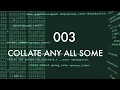 003 - COLLATE IN EXISTS ANY ALL SOME