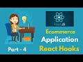 React Ecommerce App React Hooks Part 4