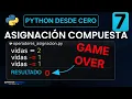 Como usar - y en Python Asignacion compuesta Python Desde Cero