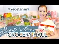 HEB Grocery Haul Weekly Meal Plan Meatless Dinners for Family of 4