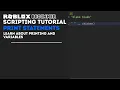 Print Statements Beginner Tutorial