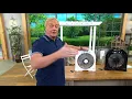 Cascade Capri 12 Portable 4-Speed Cooling Fan Remote Control on QVC