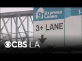 New camera system catches carpool lane violators on 91 Freeway
