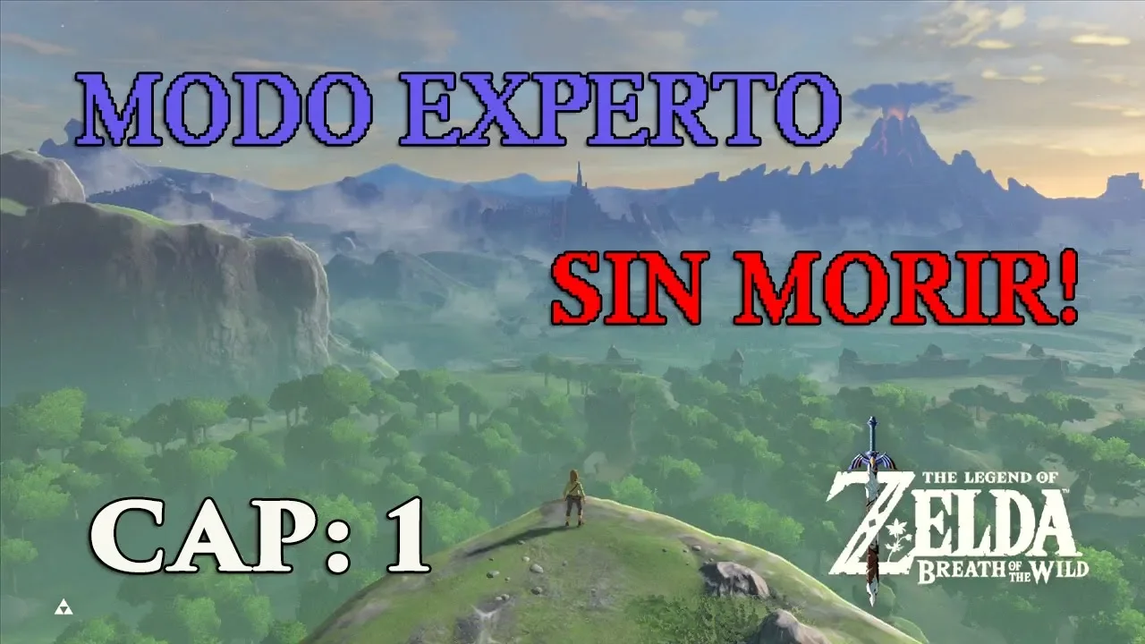 Jugando Modo Experto "SIN MORIR" Zelda Breath Of The Wild