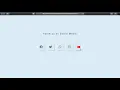Social Media Icons Hover Effects HTML CSS