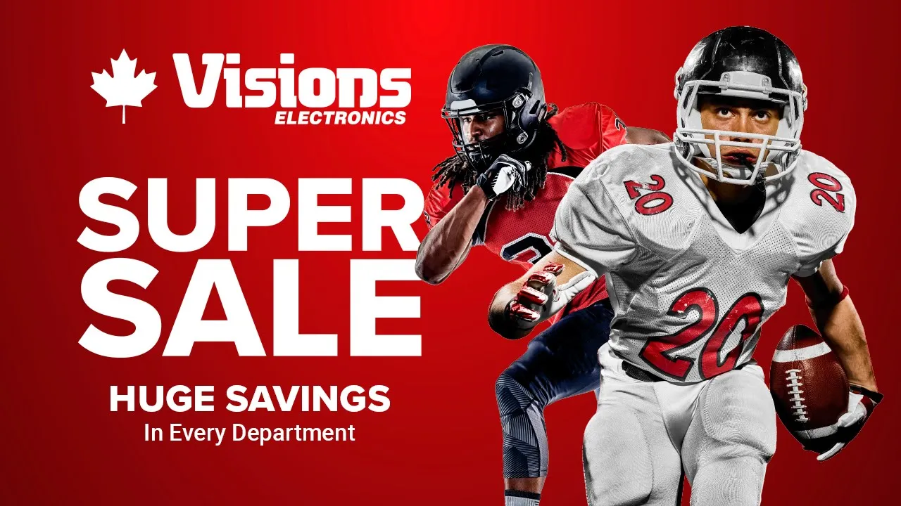 Visions Electronics — Visions Electronics Super Sale (YouTube video ad)