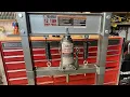 Harbor Freight 12 ton shop press INITIAL thoughts