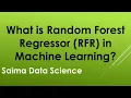 Random Forest Regressor RFR