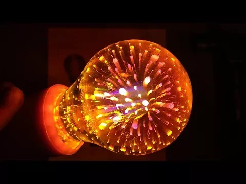 Download MP3 Inside a 3D firework LED lamp.