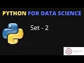 Python Containers Set - Practical Union Intersection Python for Data Science