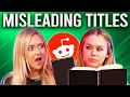 Misleading Titles Plot Twist Reddit Stories Two Hot Takes Podcast