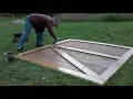 DIY Sliding Barn Doors