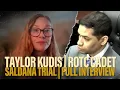 FULL TESTIMONY ROTC cadet Taylor Kutis testifies in the Mario Fernandez Saldana trial
