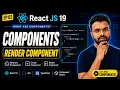 React JS 19 Tutorial in 2026 What are Components Render Component