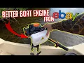 300 eBay outboard motor Unboxing Assembly Taking it Fishing