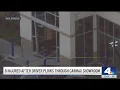 Driver plows through CarMax showroom in Inglewood