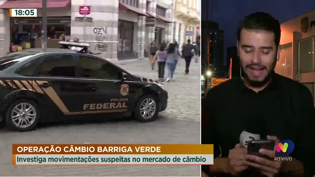 Operação investiga movimentações suspeitas no mercado de câmbio