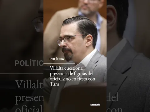 Villalta: "¿Por qué jerarcas del PPSO fueron a la fiesta de Tam si no lo conocían?"