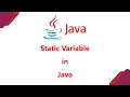 Tutorial 8 static Variable in Java Hindi LEARN2EARN LABS