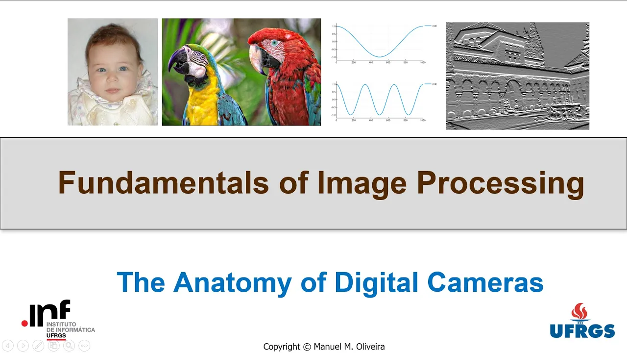 Anatomia de Cameras Digitais: Sistemas Óticos, Sensores, e Qualidade de Imagens