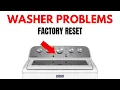 How do I reset the f5 code on my Maytag washer