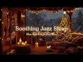 Soothing Jazz for Quiet Winter Nights - Jazz Sleeping Music BGM and Gentle Snowfall Ambience