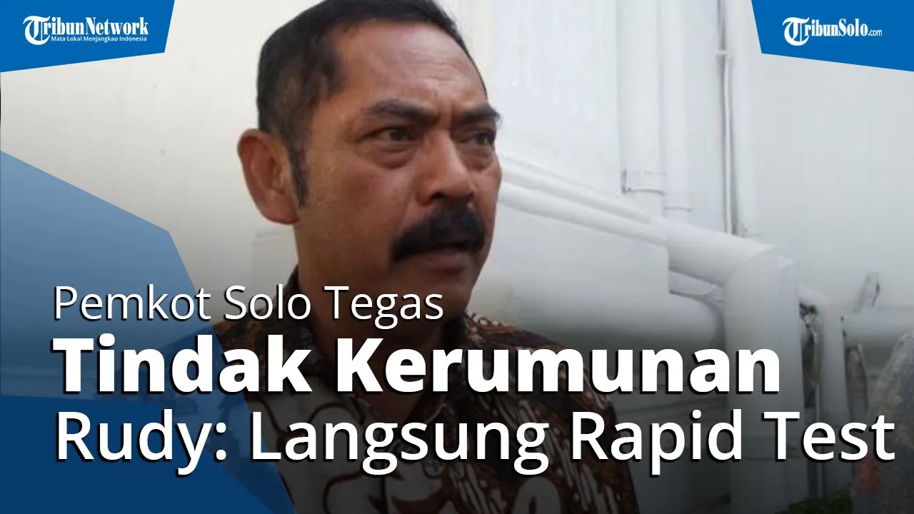Rapid Test Sebelum Sekolah Tatap Muka di Solo. 