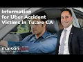 Information for Uber Accident Victims in Tulare CA