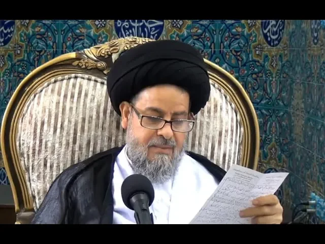 ⁣استحباب زيارة الأربعين ليس مورد خلاف عند الطائفة بل مورد إجماع | سماحة العلامة السيد عبدالله الموسوي