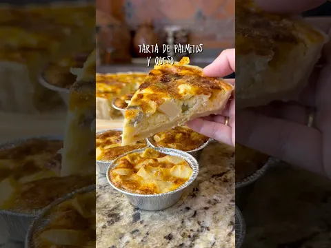 Tarta de palmitos y  queso🧀 😋🇵🇾♥️