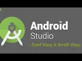Android Studio Membuat Card View Scroll View