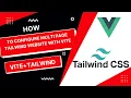 How to Setup Multipage Tailwind Website with Vite Urdu Hindi